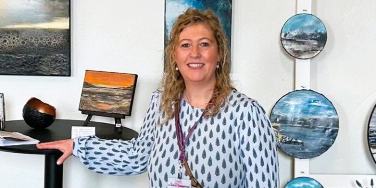 Kunstner Ann Nordenstrand. Foto: Bob Knudsen Andersen.