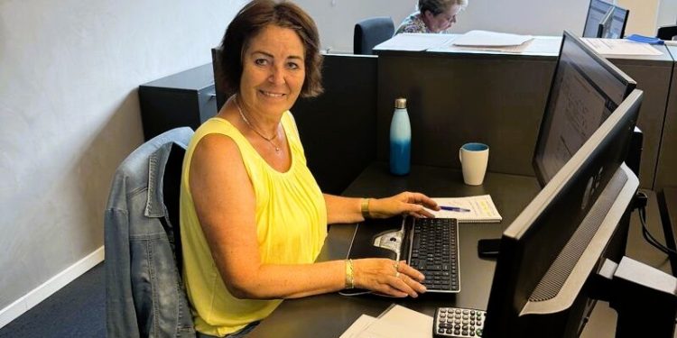 Regnskabsassistent Annemette Amtoft. Foto: Seamar Scandinavia.