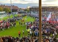 Dana Cups åbningsceremoni på Nord Energi Arena. Foto: Hjørring Kommune.