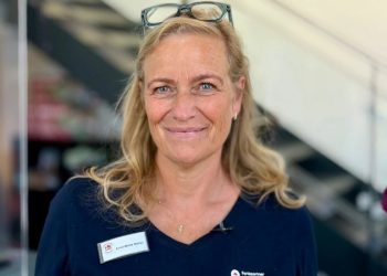Bureauleder Anne-Mette Weber fra Feriepartner i Lønstrup. Foto: Ib William Christensen / TV2 Nord.