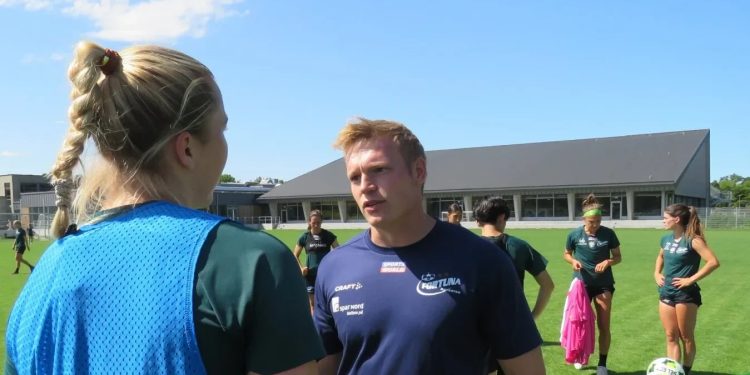 Cheftræner Niclas Hougaard. Foto: Fortuna.