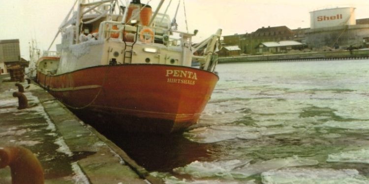 HG 265 Penta i en tiliset Hirtshals Havn. Foto: Preben Andersen.