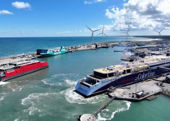 Tæt på hver 10. arbejdsplads i Hjørring Kommune relaterer sig til aktiviteterne på og omkring Hirtshals Havn. Foto: Hirtshals Havn.