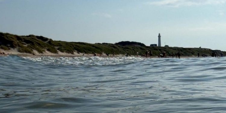 Havet ved Husmoderstranden. Foto: Arturs Pirazkov.
