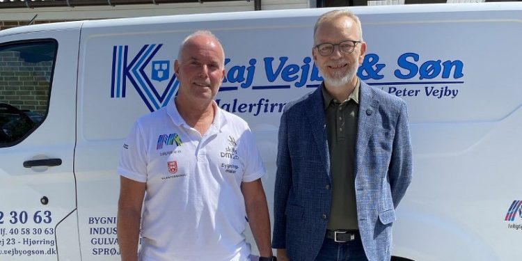 Peter Vejby og Ole Bendix. Foto: Privat.