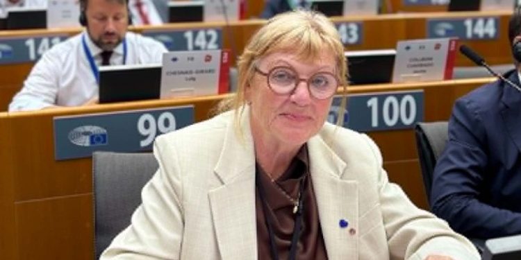 Kirsten Morild Andersen i Det Europæiske Regionsudvalg. Foto: Privat.