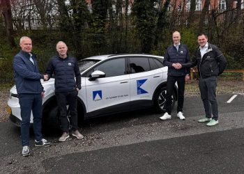 Fra venstre er det Henrik Rasmussen (Områdechef, InstallatørGruppen), Martin Søndergaard (Ejerleder, Erik Lytzen A/S), Anders Nielsen (Ejerleder, Erik Lytzen A/S), Peter Frandsen (Country CEO, InstallatørGruppen).