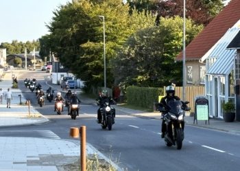 Tversted er et populært sted også for biker-friends. Foto: Palle W. Nielsen
