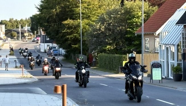 Tversted er et populært sted også for biker-friends. Foto: Palle W. Nielsen