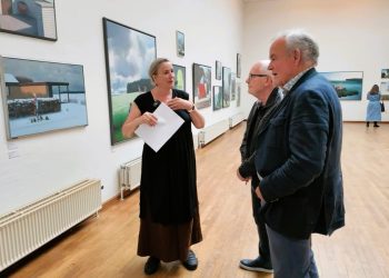 Signe Højmark, Karl H. Bornhøft og Hasse Boe. Foto: Screenshot.