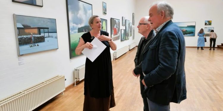 Signe Højmark, Karl H. Bornhøft og Hasse Boe. Foto: Screenshot.