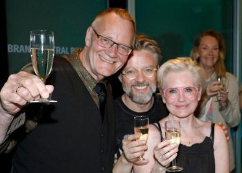 Henrik Baloo Andersen, Kasper Le Fevre og Trine Gadeberg. Foto: Axel Søborg.