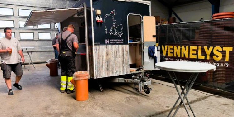 Sommerfest hos Vennelyst A/S. Foto: ESV.