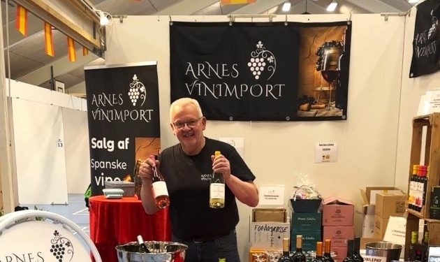Arne Dahl Sørensen stiller op til fødevaremarked på Havrevang i Lønstrup. Privatfoto