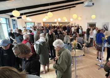 Besøgende strømmede til MadMarked 2026 i Klitgården i Tversted. Foto. Palle W. Nielsen