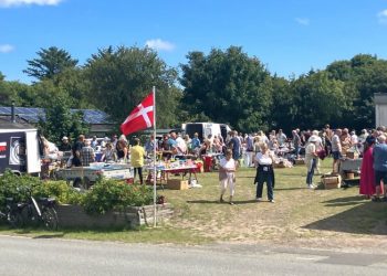 Loppemarkeder er populære i Tversted. Arkivfoto: Palle W. Nielsen