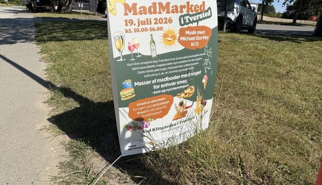 Søndag er der MadMarked ved Klitgården i Tversted. Foto: Palle W. Nielsen