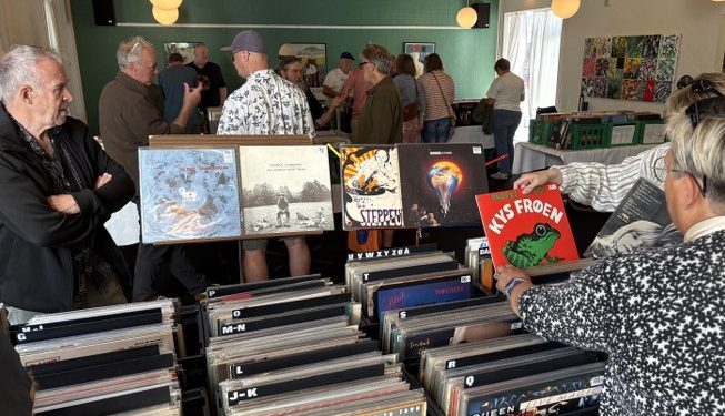 Restaurant Tannishus i Tversted rummer også vinyl bazar. Foto: Palle W. Nielsen